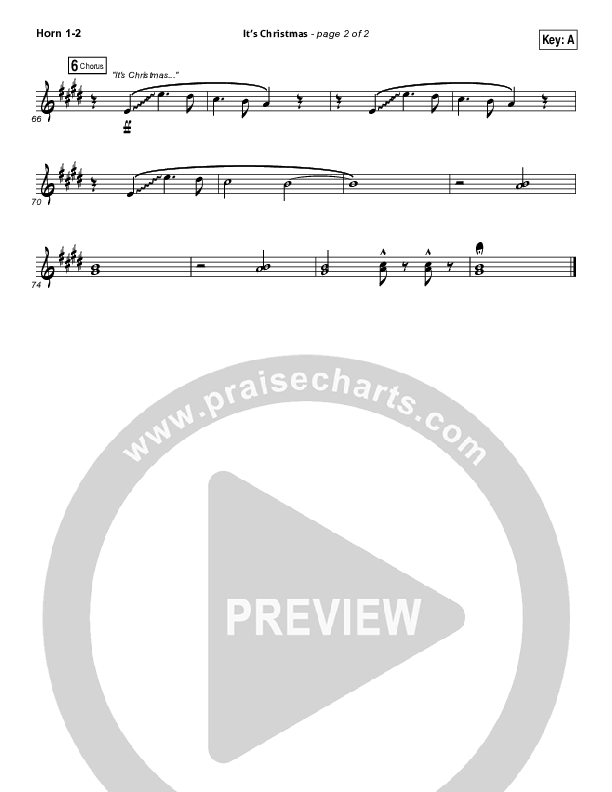 It's Christmas Brass Pack (Chris Tomlin)