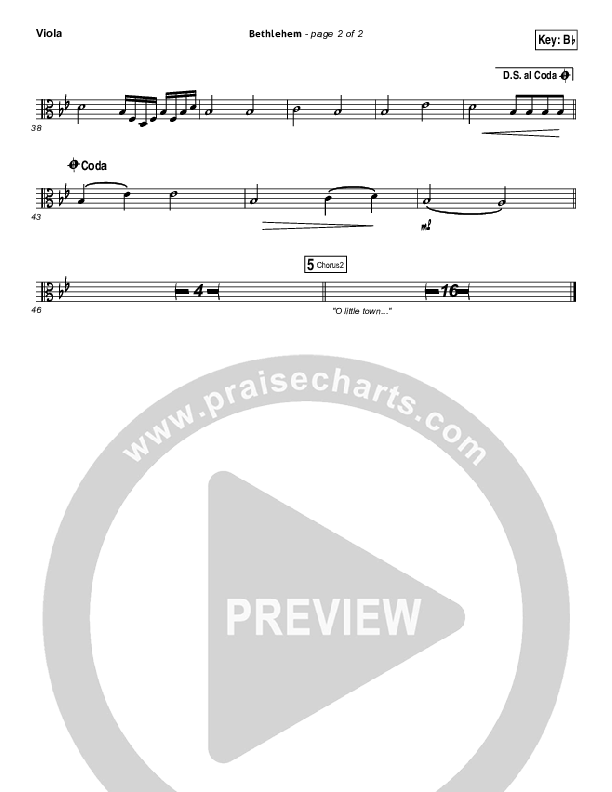 Bethlehem Viola (Chris Tomlin)