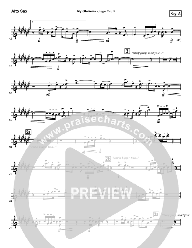My Glorious Alto Sax (Newsong)