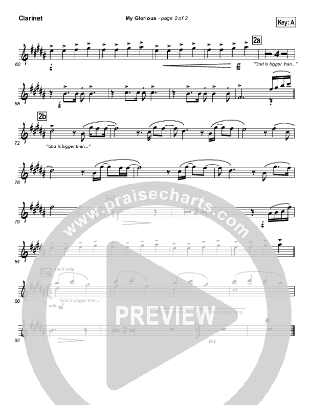 My Glorious Clarinet (Newsong)