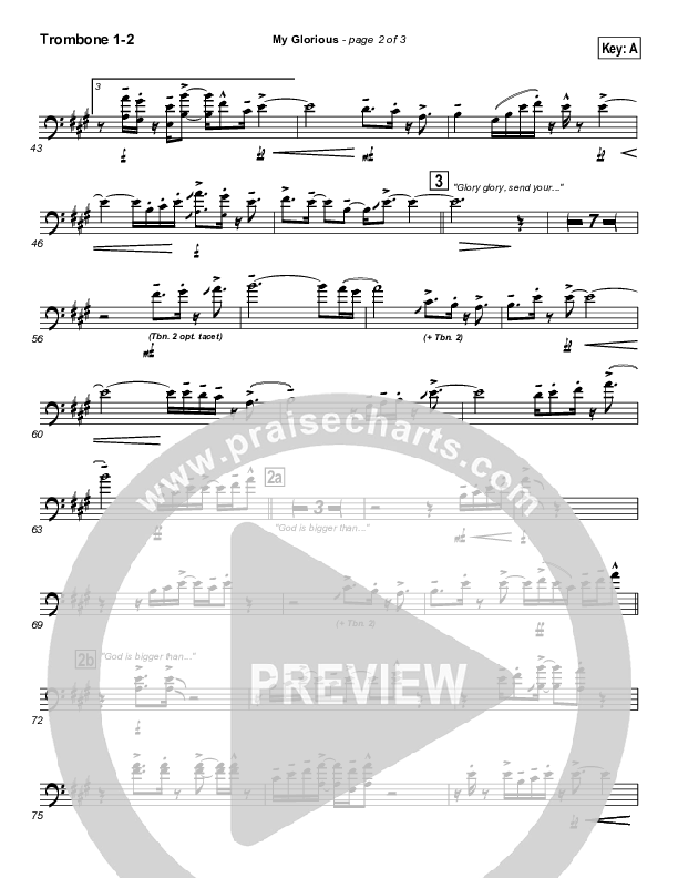 My Glorious Trombone 1/2 (Newsong)