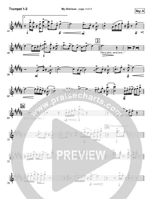 My Glorious Trumpet 1,2 (Newsong)