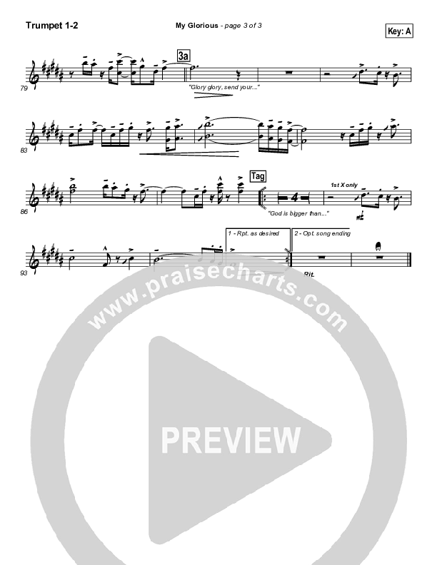 My Glorious Trumpet 1,2 (Newsong)