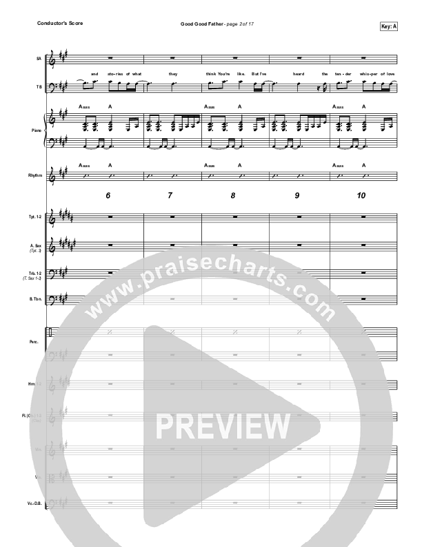 Good Good Father Orchestration (Chris Tomlin)