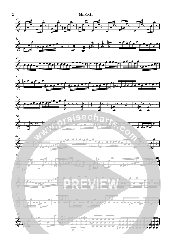 Carol Of The Bells Mandolin (Highlands Worship)