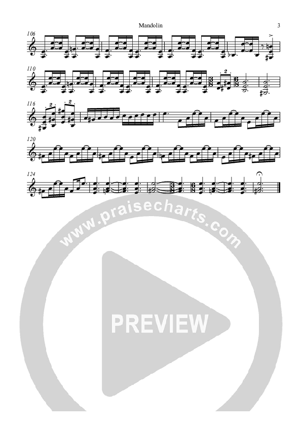 Carol Of The Bells Mandolin (Highlands Worship)