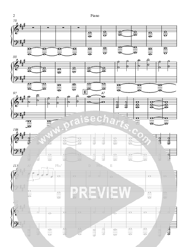 Little Drummer Boy Piano Sheet (Highlands Worship)