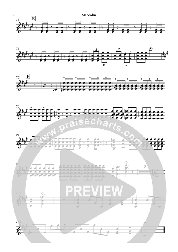 O Holy Night Mandolin (Highlands Worship)