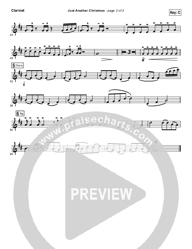 Just Another Christmas Clarinet (Laura Story)