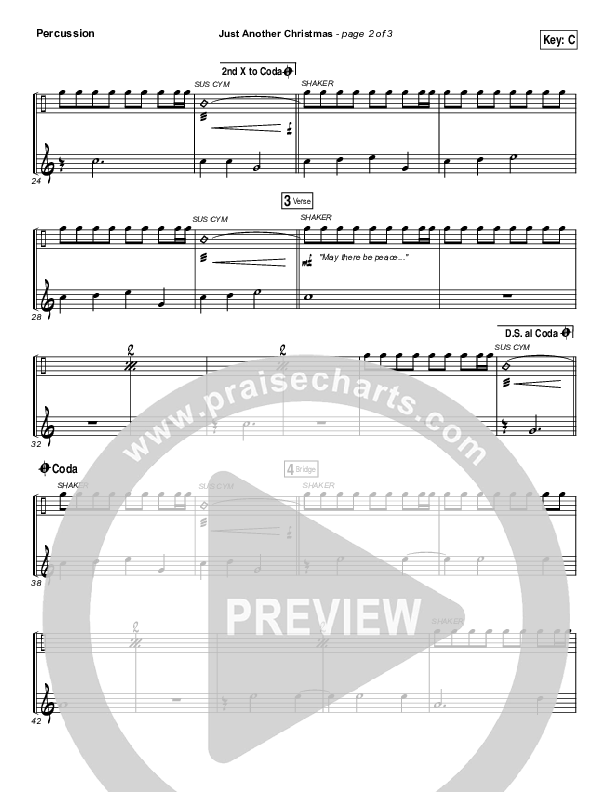 Just Another Christmas Percussion (Laura Story)