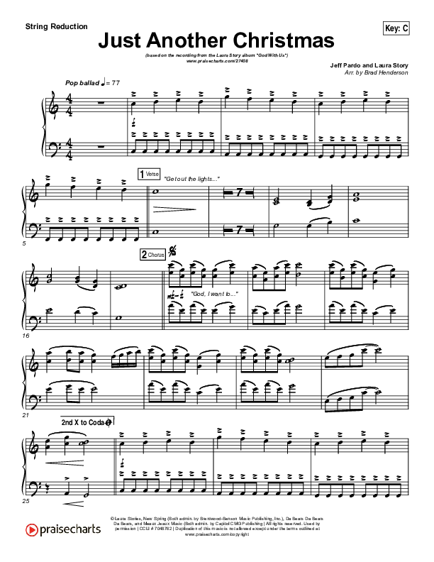 Just Another Christmas Synth Strings (Laura Story)