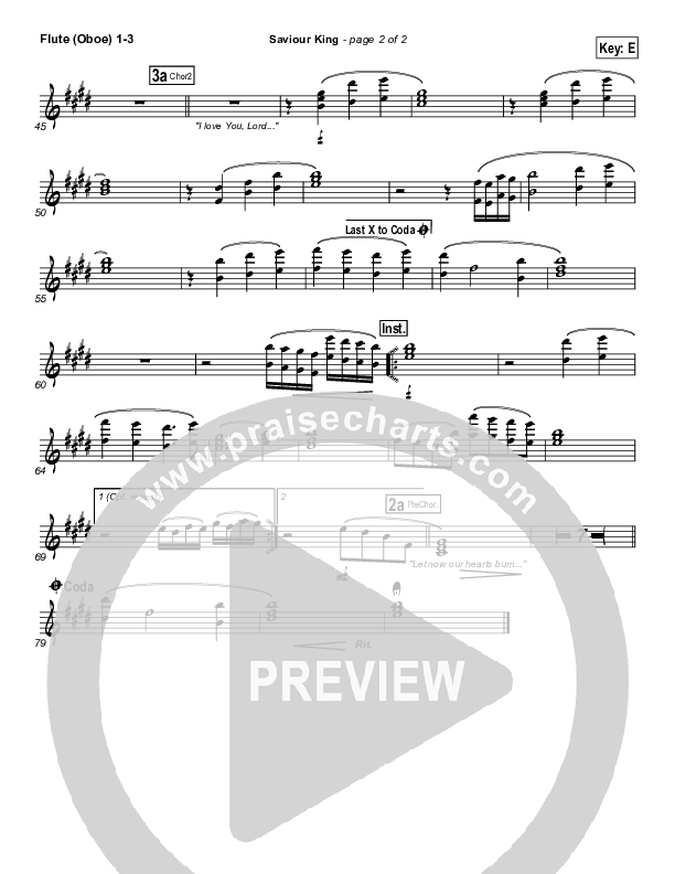 Saviour King Wind Pack (Hillsong Worship)