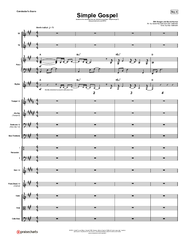 Simple Gospel Orchestration (United Pursuit)