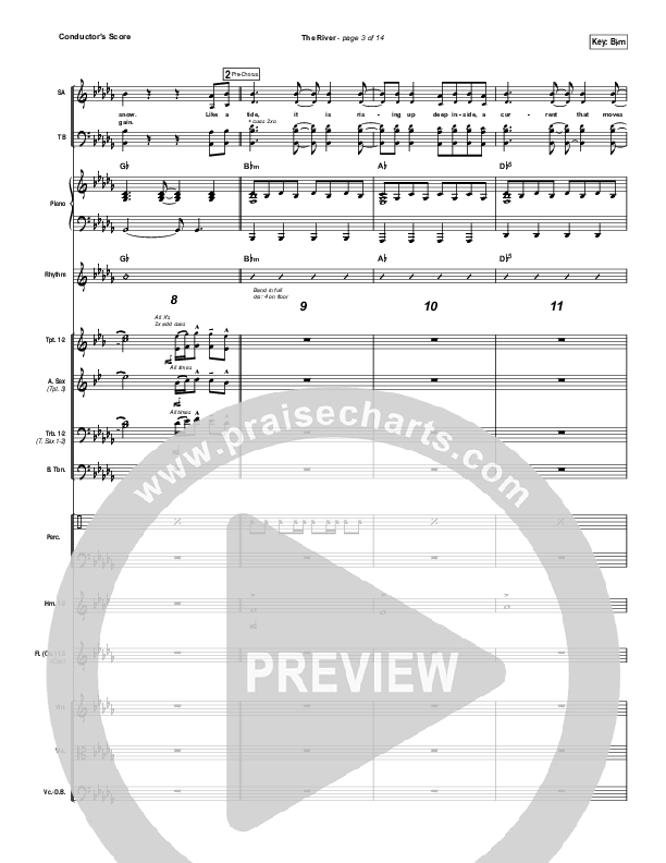 The River Conductor's Score (Jordan Feliz)