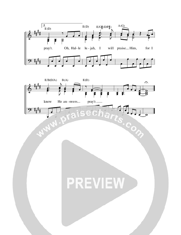 I've Found A Priceless Treasure Lead & Piano (Ernie Haase & Signature Sound)