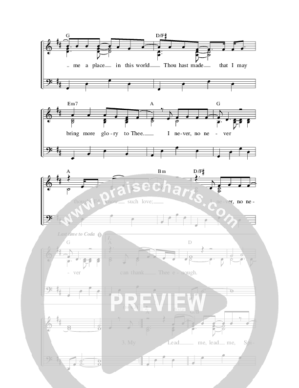 I Never No Never Lead & Piano (Elias Dummer)