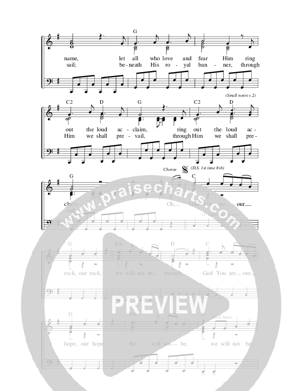 Not Be Moved Lead & Piano (New Life Worship / Jon Egan)