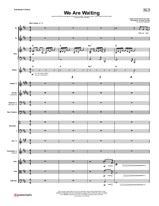 We Are Waiting Orchestration (All Sons & Daughters)