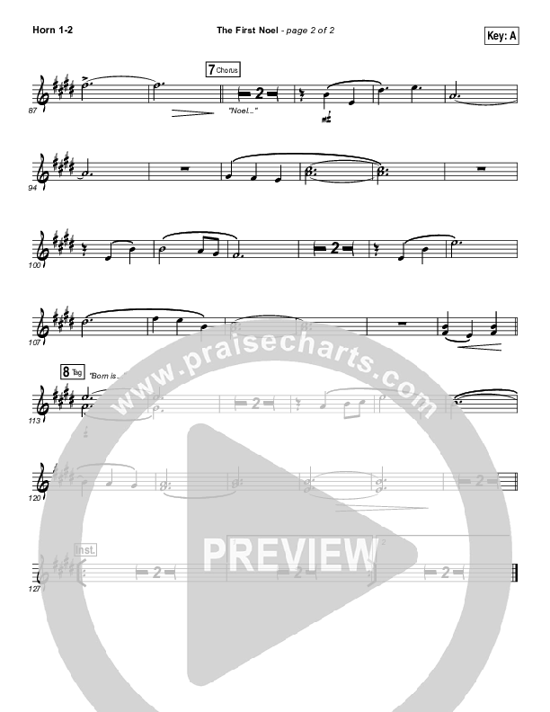 The First Noel Brass Pack (Lauren Daigle)