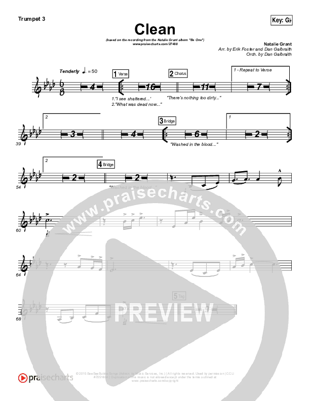 Clean Trumpet 3 (Natalie Grant)