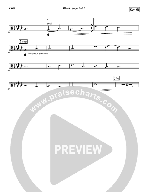 Clean Viola (Natalie Grant)