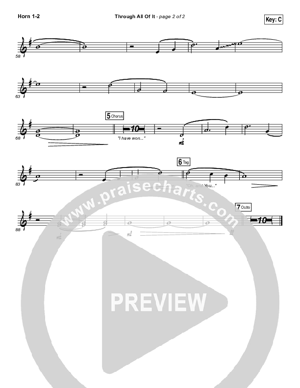 Through All Of It Brass Pack (Colton Dixon)