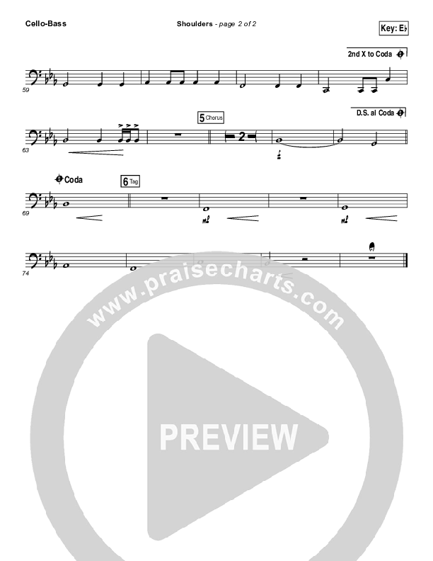 Shoulders Cello/Bass (for KING & COUNTRY)