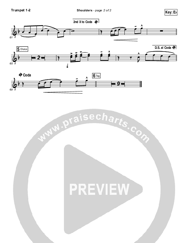 Shoulders Trumpet 1,2 (for KING & COUNTRY)