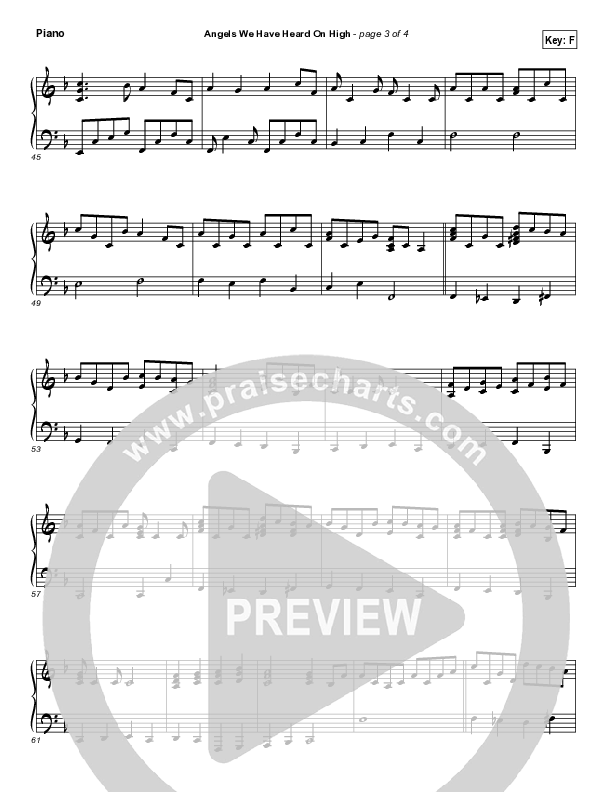 Angels We Have Heard On High (Instrumental) Piano Solo (Dennis Jernigan)