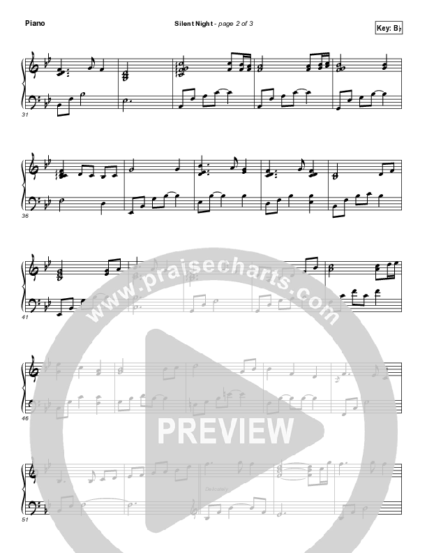 Silent Night (Instrumental) Piano Solo (Dennis Jernigan)