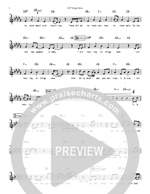 All Things New Rhythm/Melody (Doorpost Songs / Dave and Jess Ray)