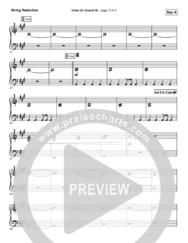 Unto Us (Isaiah 9) Synth Strings (Doorpost Songs / Dave and Jess Ray)