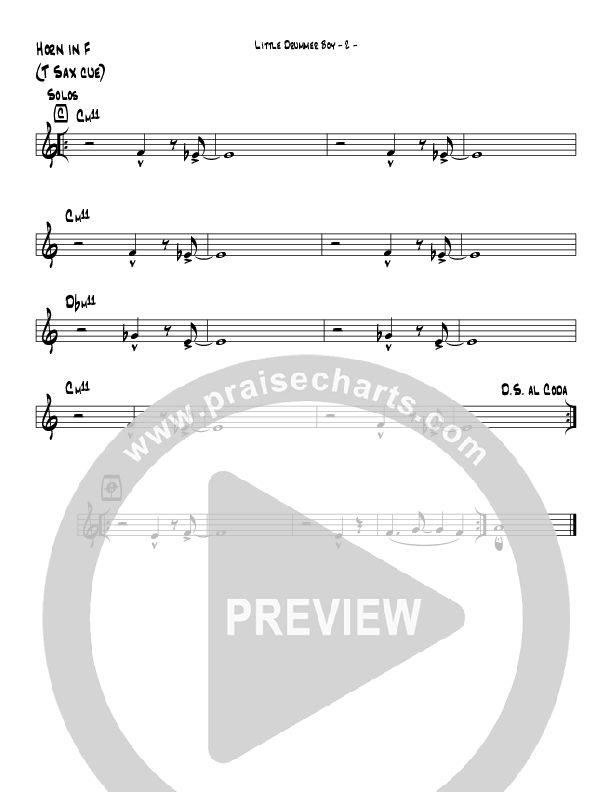 Little Drummer Boy (Instrumental) French Horn (Brad Henderson)