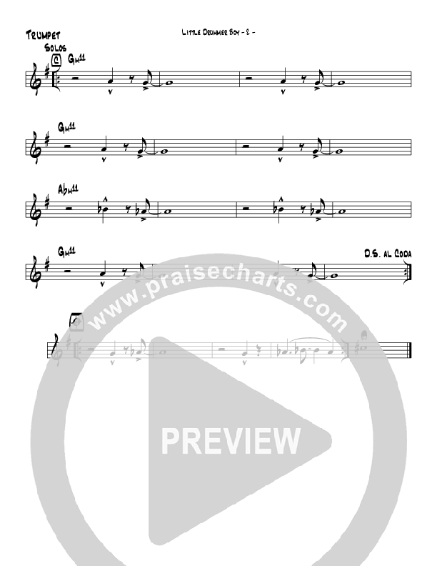 Little Drummer Boy (Instrumental) Trumpet (Brad Henderson)