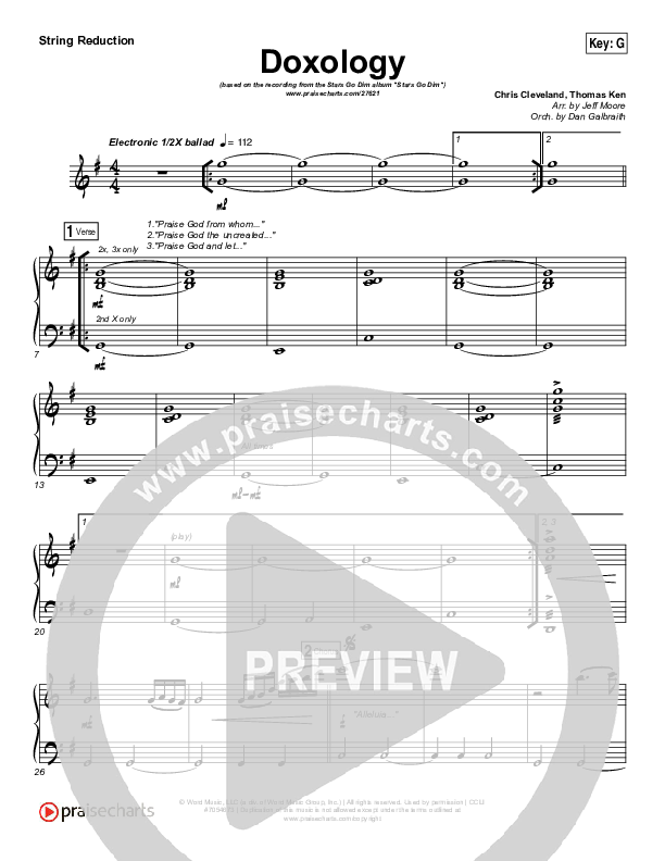 Doxology Synth Strings (Stars Go Dim)