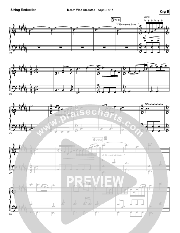 Death Was Arrested String Pack (North Point Worship)