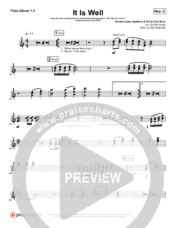 It Is Well Wind Pack (Austin Stone Worship)