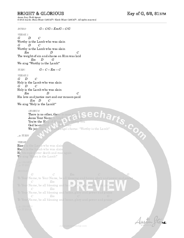 My Jesus Chords PDF (Todd Agnew) - PraiseCharts