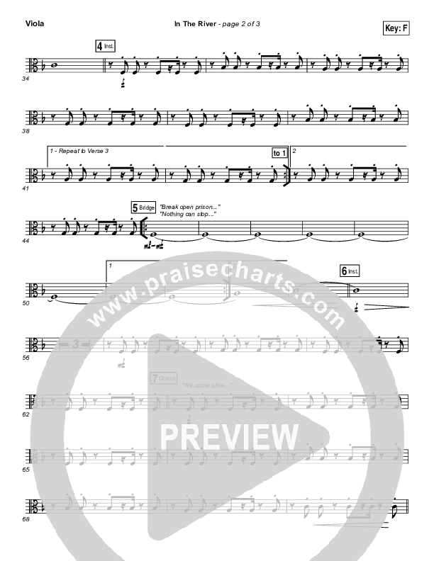 In The River Viola (Jesus Culture / Kim Walker-Smith)