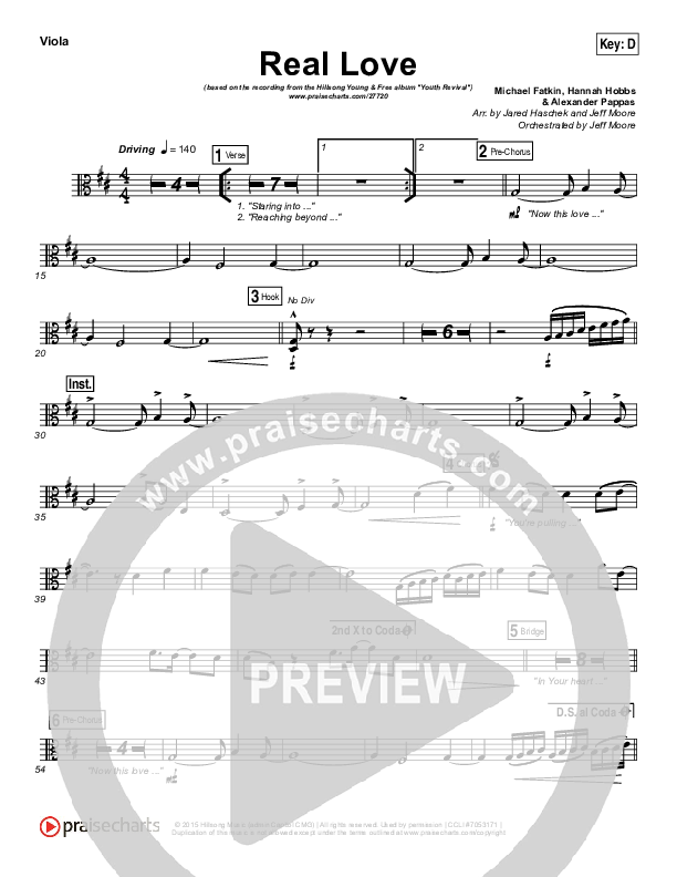 Real Love Viola (Hillsong Young & Free)