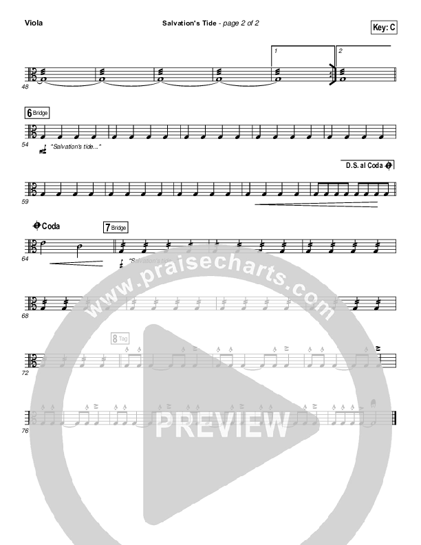 Salvation's Tide Viola (Kristian Stanfill / Passion)