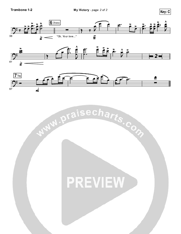My Victory Trombone 1/2 (David Crowder / Passion)