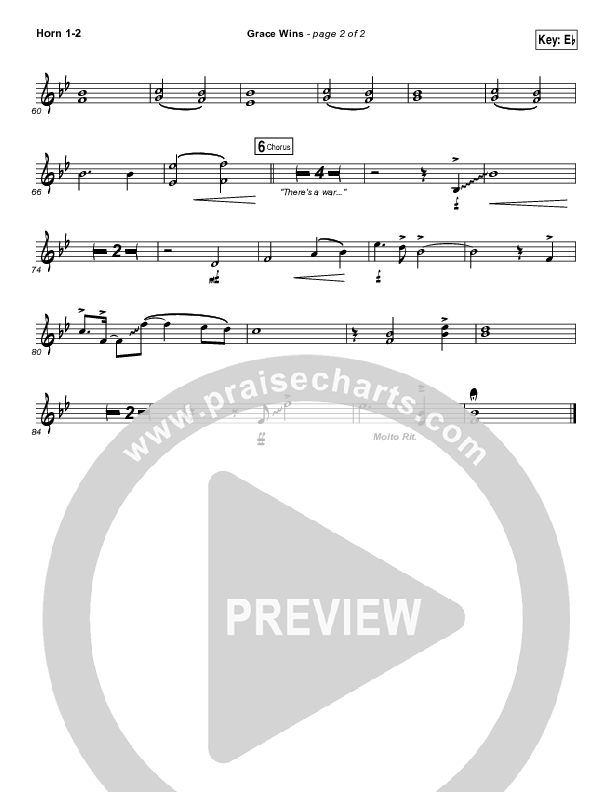 Grace Wins Brass Pack (Matthew West)