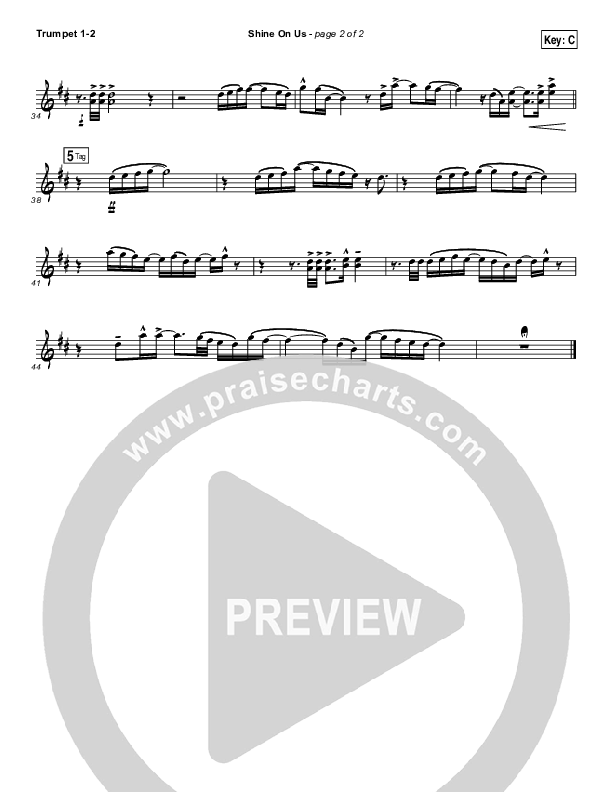 Shine On Us Brass Pack (Bethel Music / William Matthews)