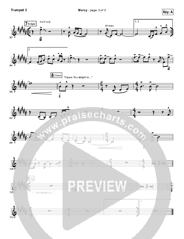 Mercy Trumpet 3 (Bethel Music / Amanda Lindsey Cook)