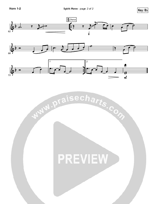 Spirit Move Brass Pack (Bethel Music / kalley)
