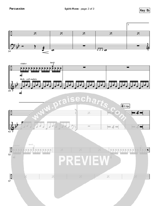 Spirit Move Percussion (Bethel Music / kalley)