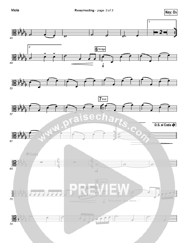 Resurrecting (Live) Viola (Elevation Worship)