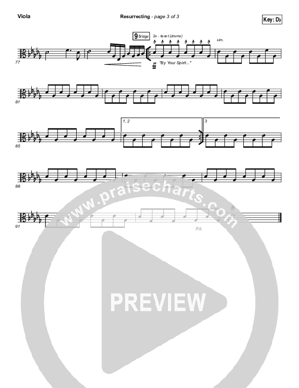 Resurrecting (Live) Viola (Elevation Worship)