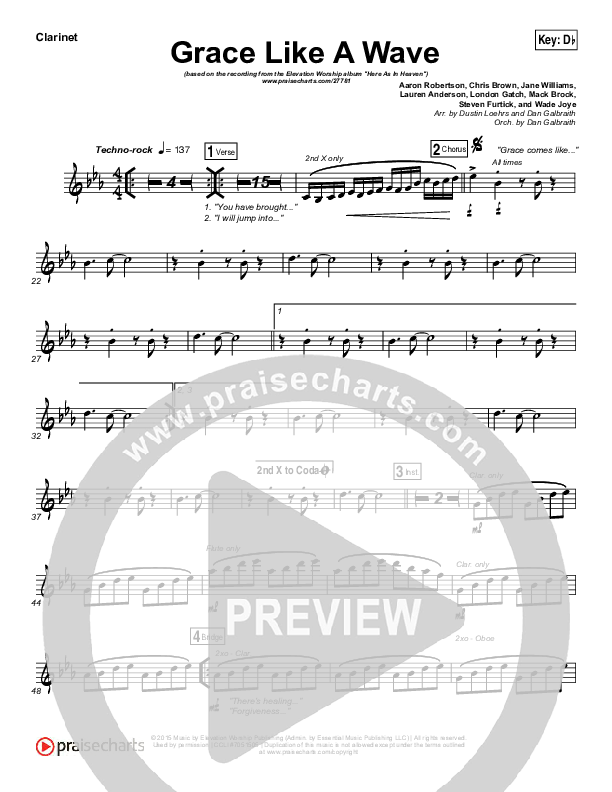 Grace Like A Wave Wind Pack (Elevation Worship)